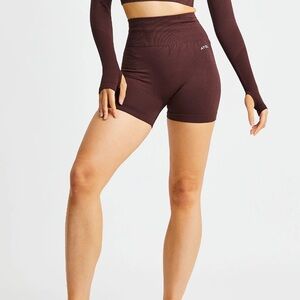 AYBL Balance V2 Seamless Shorts - Chocolate Brown